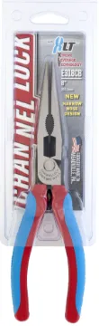 46103 318CB BULK Channellock 8in, Long Nose Plier, Side cutter, Code Blue