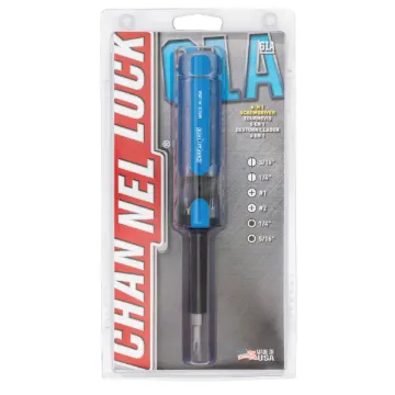 61A 6N1 Screwdriver, Nut Driver, Acetate Handle, Black Oxide