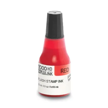 Pre-Ink High Definition Refill Ink, Red, 0.9 oz. Bottle