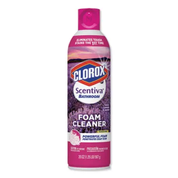 Clorox Scentiva Disinfecting Foam Surface Cleaner, 20 oz, 6/Case