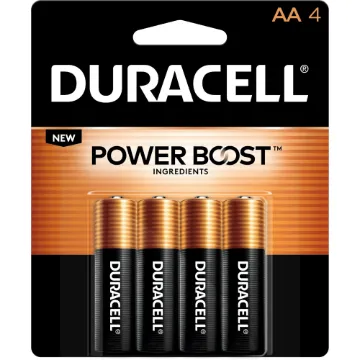 CopperTop Alkaline AA Batteries, 4/Pack