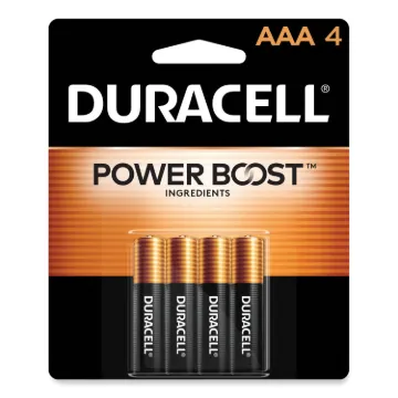 CopperTop Alkaline AAA Batteries, 4/Pack