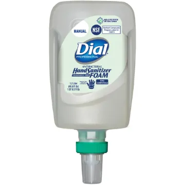 FIT Fragrance-Free Antimicrobial Manual Dispenser Refill Foam Hand Sanitizer, 1200 mL, 3/Carton