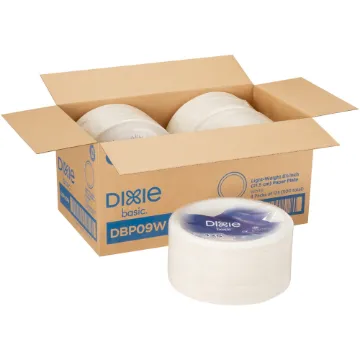 Dixie Basic Lightweight Paper Plates by GP Pro