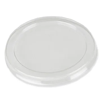 Dome Lids for 3.25" Round Containers, 3.25" Diameter, Clear, 1,000/Carton