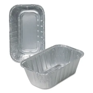 Aluminum Loaf Pans, 1 lb, 6.13 x 3.75 x 2, 500/Carton