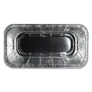 Aluminum Steam Table Pans, Third Size, 5 lb. Loaf, 100/Carton