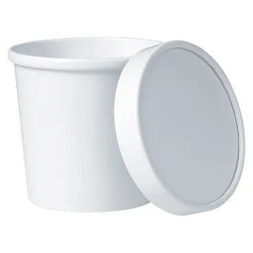Flexstyle Food Lid Container, 12.1 oz, 3.6" Diameter, White, 250/Carton