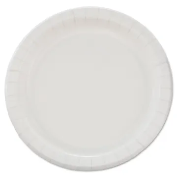Bare Eco-Forward Clay-Coated Paper Dinnerware, Plate, 8 1/2" dia, 500/Carton