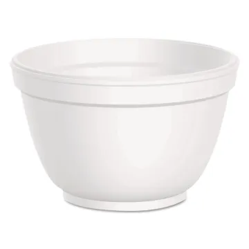 Foam Container, Squat, 6 oz, White, 1,000/Carton