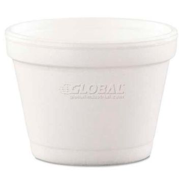 Bowl Containers, 4 oz, White, 1,000/Carton