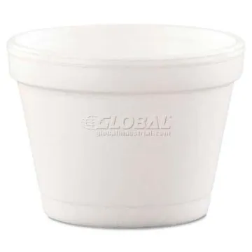 Bowl Containers, 4 oz, White, 1,000/Carton