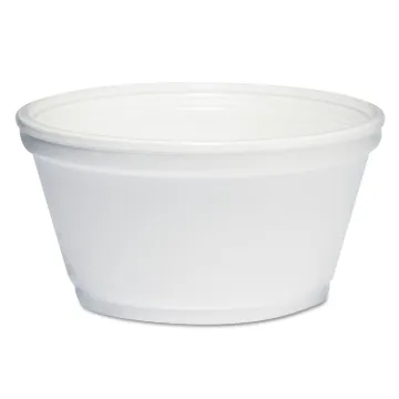 Foam Container, 8 oz, White, 1,000/Carton