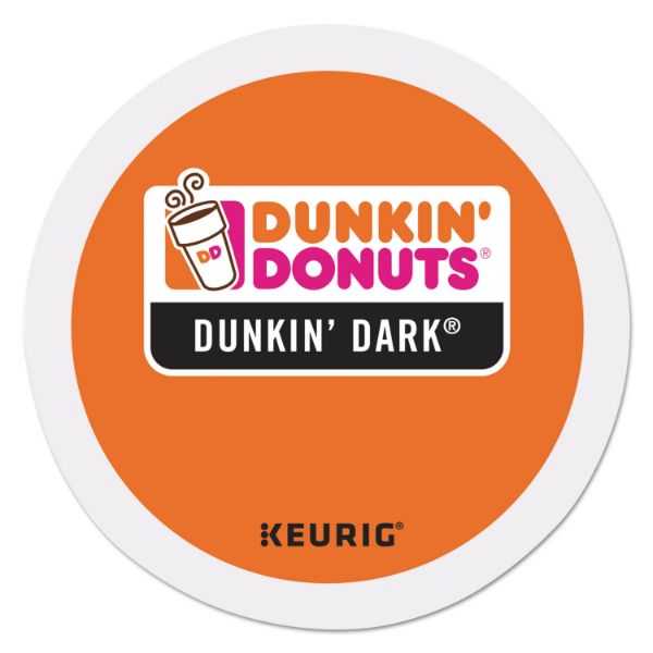 KCup Pods, Dunkin` Dark Roast, 24/Box Plastic Express Inc.