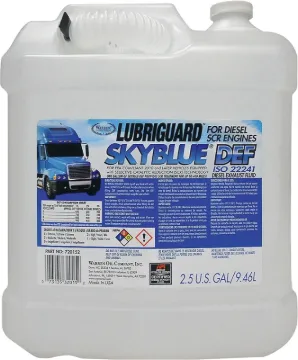 Diesel Exhaust Fluid Size 2.5 Gallon Jug