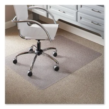 Task Series AnchorBar Chair Mat for Carpet up to 0.25", 46 x 60, Clear