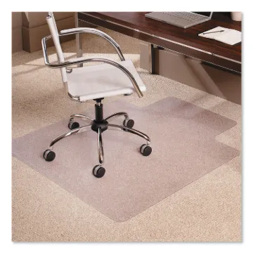 Multi-Task Series AnchorBar Chair Mat for Carpet up to 0.38", 45 x 53, Clear