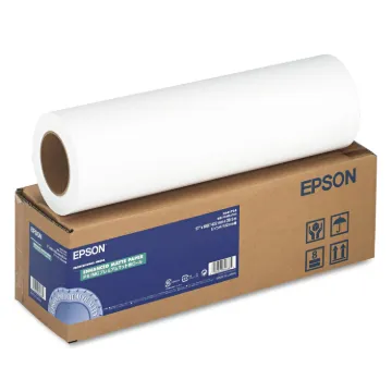 Enhanced Photo Paper Roll, 3" Core, 17" x 100 ft, Matte Bright White