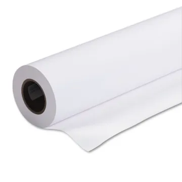Singleweight Matte Paper, 5 mil, 24" x 131.7 ft, Matte White