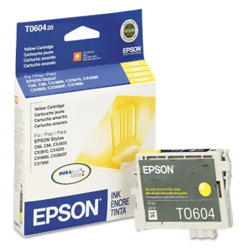 T060420S (60) DURABrite Ink, 450 Page-Yield, Yellow