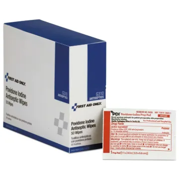 Refill for SmartCompliance General Business Cabinet, PVP Iodine, 50/BX
