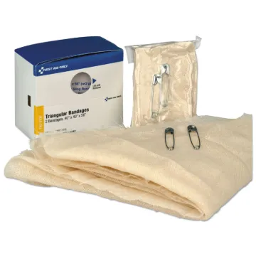 Refill f/SmartCompliance Gen Business Cabinet, Triangular Bandages,40x40x56,2/Bx