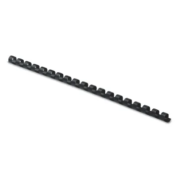 Plastic Comb Bindings, 5/16" Dia, 40 Sheet Capacity, Navy Blue, 100 Combs/Pack