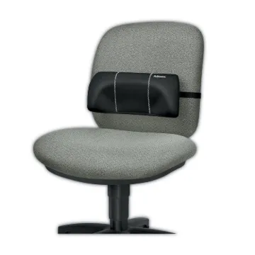 Lumbar Back Support, 12w x 3.13d x 5.19h, Black