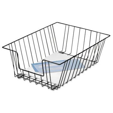 TRAY,DESK,5"-LGL,BK, Minimum order quantity - 12 EA