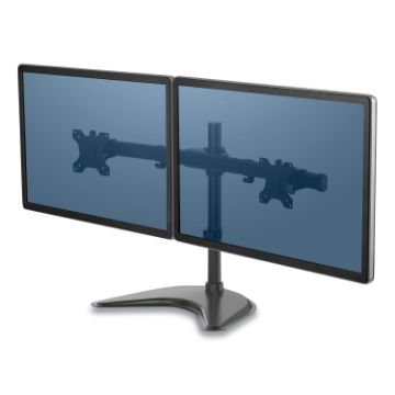 Professional Series Freestanding Dual Horizontal Monitor Arm, For 30" Monitors, 35.75" x 11" x 18.25