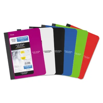 Composition Book, Medium/College Rule, Randomly Assorted Covers, 9.75 x 7.5, 100 Sheets