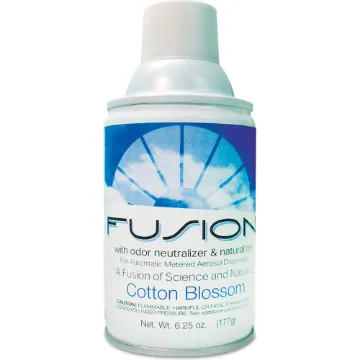 Fusion Metered Aerosols, Cotton Blossom, 6.25 oz Aerosol, 12/Carton