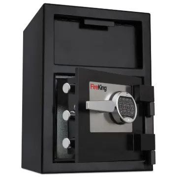 Depository Security Safe, 2.72 cu ft, 24w x 13.4d x 10.83h, Black