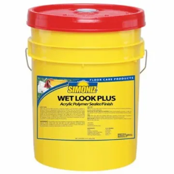 Simoniz Wet Look Plus Finish 25% Wax, 5 Gallon/Pail