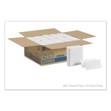 Pacific Blue Ultra Z-Fold Folded Paper Towels, 8 x 11, White, 260/Pack, 10 PK/CT