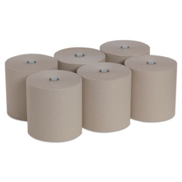 Pacific Blue Ultra Paper Towels, Natural, 7.87 x 1150 ft, 6 Roll/Carton