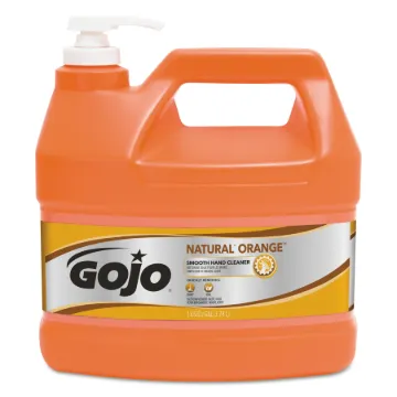 NATURAL ORANGE Smooth Hand Cleaner, Citrus Scent, 1 gal Pump Dispenser, 4/Carton