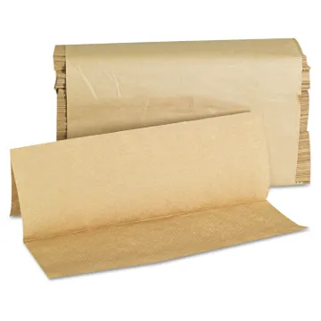 Folded Paper Towels, Multifold, 9 x 9 1/2, Kraft, 250 Towels/Pack