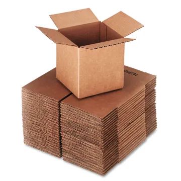 Cubed Fixed-Depth Shipping Boxes, Regular Slotted Container (RSC), 6" x 6" x 6", Brown Kraft, 25/Bun