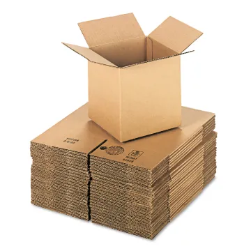 Cubed Fixed-Depth Shipping Boxes, Regular Slotted Container (RSC), 8" x 8" x 8", Brown Kraft, 25/Bun