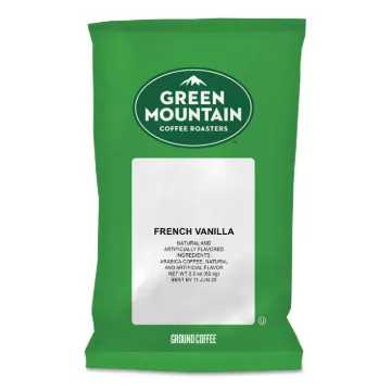 French Vanilla Coffee Fraction Packs, 2.2oz, 50/Carton