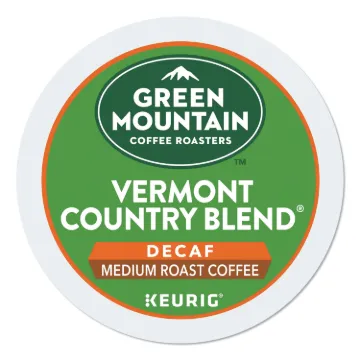 Vermont Country Blend Decaf Coffee K-Cups, 24/Box