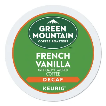 French Vanilla Decaf Coffee K-Cups, 96/Carton