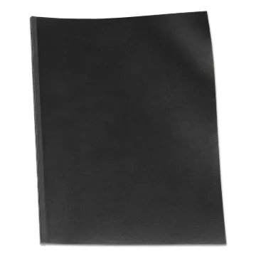 VeloBind Presentation Covers, 11 x 8 1/2, Black, 50/Pack