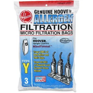 Hoover Type Y Allergen Filtration Bags