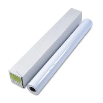 DesignJet Inkjet Large Format Paper, 7 mil, 36" x 100 ft, High-Gloss White