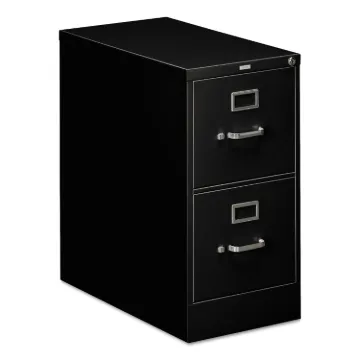 310 Series Two-Drawer Full-Suspension File, Letter, 15w x 26.5d x 29h, Black