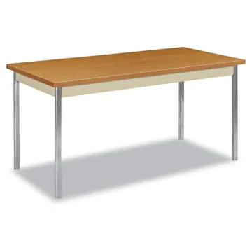 Utility Table, Rectangular, 60w x 30d x 29h, Harvest/Putty