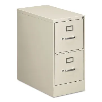 310 Series Two-Drawer Full-Suspension File, Letter, 15w x 26.5d x 29h, Light Gray