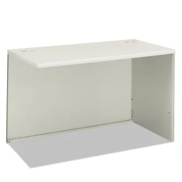 38000 Series Return Shell, 31.75w x 53.19d x 3.75h,Silver Mesh/Light Gray, Right